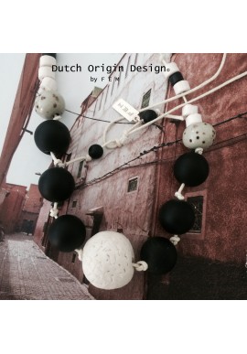 Necklace: Mint & Porcelain €69,-