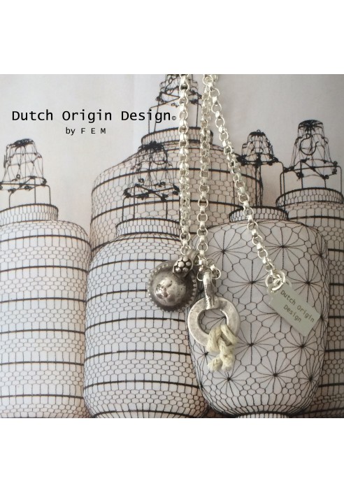 Necklace Coral & Terra 