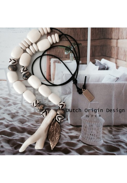 Necklace: Boho & Bronze €79,-