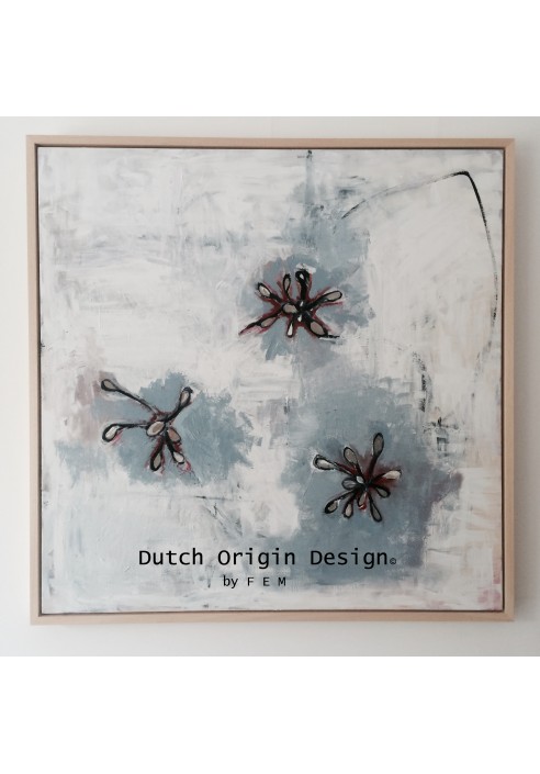 Painting: Blossom 1x1 mtr